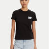 Tommy Jeans Тишърт Bubble DW0DW21338 Черен Regular Fit за Жени цена