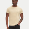 Tommy Jeans Тишърт DM0DM04411 Бежов Slim Fit за Мъже цена
