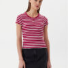 Tommy Jeans Тишърт DW0DW19502 Розов Slim Fit за Жени цена