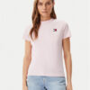 Tommy Jeans Тишърт DW0DW20153 Розов Regular Fit за Жени цена