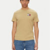 Tommy Jeans Тишърт Essential DM0DM20740 Бежов Slim Fit за Мъже цена
