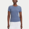 Tommy Jeans Тишърт Essential DW0DW17383 Син Slim Fit за Жени цена