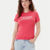 Tommy Jeans Тишърт Essential DW0DW19447 Розов Slim Fit за Жени цена