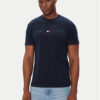 Tommy Jeans Тишърт Flag Linear DM0DM21911 Тъмносин Regular Fit за Мъже цена
