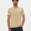 Tommy Jeans Тишърт Jaspe DM0DM20363 Бежов Slim Fit за Мъже цена