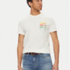 Tommy Jeans Тишърт Twisted Signature DM0DM20771 Бял Regular Fit за Мъже цена