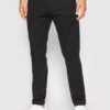 Tommy Jeans Чино панталони Scanton DM0DM09595 Черен Slim Fit цвят на ниска цена