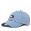 Tommy Jeans Шапка с козирка Heritage Core 5 Panel AW0AW16991 Светлосиньо за Жени цена