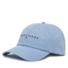 Tommy Jeans Шапка с козирка Linear Logo 6 Panel AW0AW16868 Светлосиньо за Жени цена