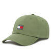 Tommy Jeans Шапка с козирка Tjm Heritage 6 Panel Cap AM0AM12020 Зелен за Мъже цена