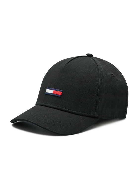 Tommy Jeans Шапка с козирка Tju Flag Cap AU0AU00843 Черен за Жени цена