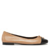Tory Burch Балеринки Cap-Toe Ballet 154513 Бежов за Жени цена