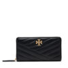 Tory Burch Голям дамски портфейл 90348 Черен за Жени цена