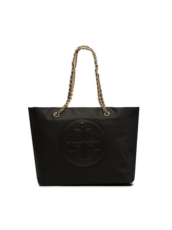Tory Burch Дамска чанта Ella Chain Tote 152313 Черен за Жени цена