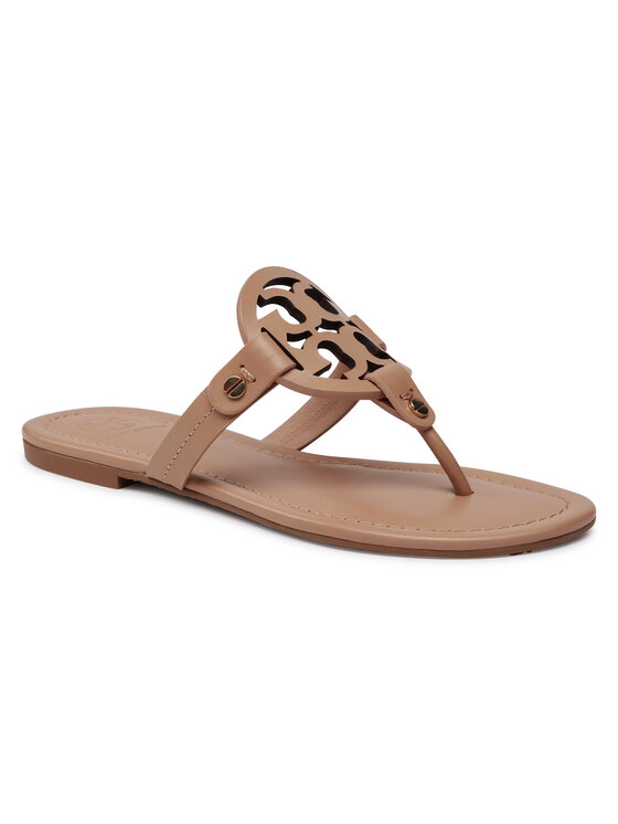 Tory Burch Джапанки Miller 21168647 Бежов за Жени цена
