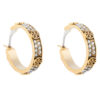 Tory Burch Обици Small Miller Stud Hoop 153688 Златист за Жени цена