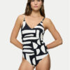 Triumph Бански костюм Summer Allure 10214733 Черен за Жени цена