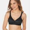 Triumph Безшевен сутиен Elegant Cotton 10100175 Черен за Жени цена