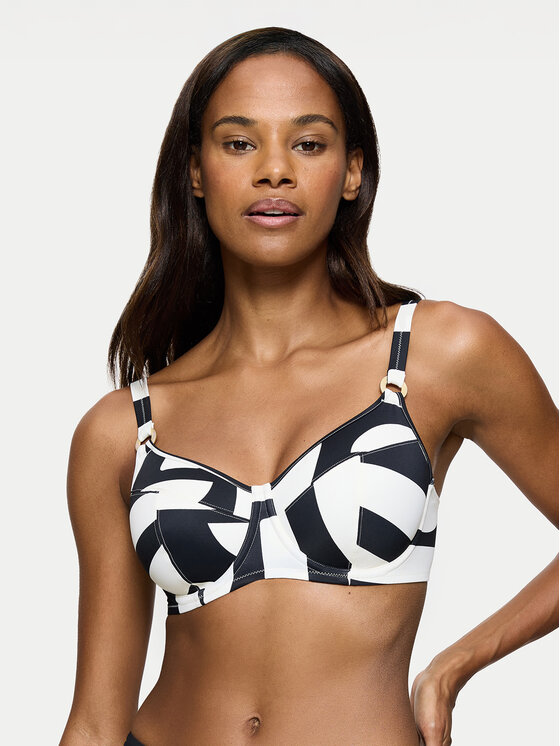 Triumph Горнище на бански Summer Allure 10214546 Черен за Жени цена