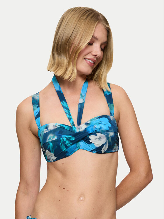 Triumph Горнище на бански Summer Fleur 10222298 Син за Жени цена