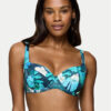 Triumph Горнище на бански Summer Fleur 10222301 Син за Жени цена