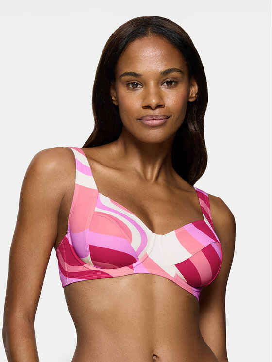 Triumph Горнище на бански Summer Mix & Match 10214535 Розов за Жени цена