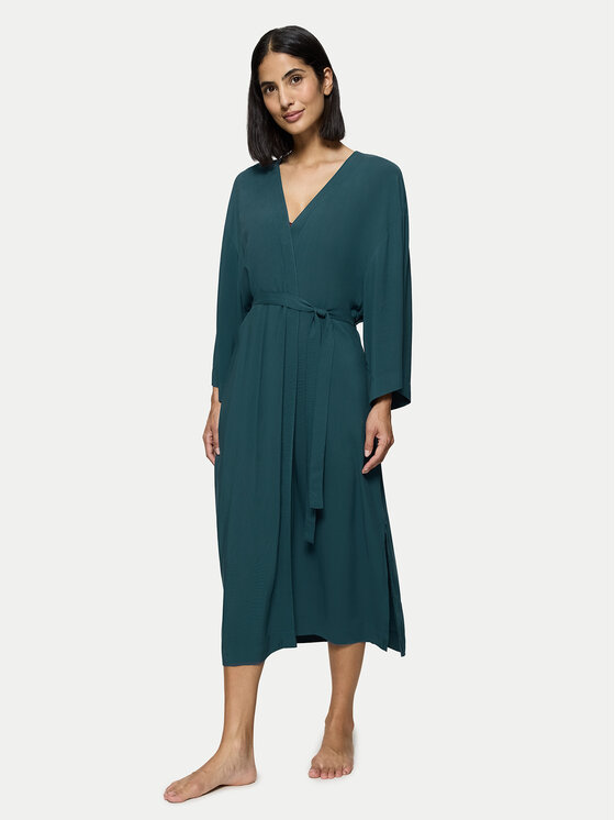 Triumph Кимоно Beach MyWear 10222618 Зелен Relaxed Fit за Жени цена