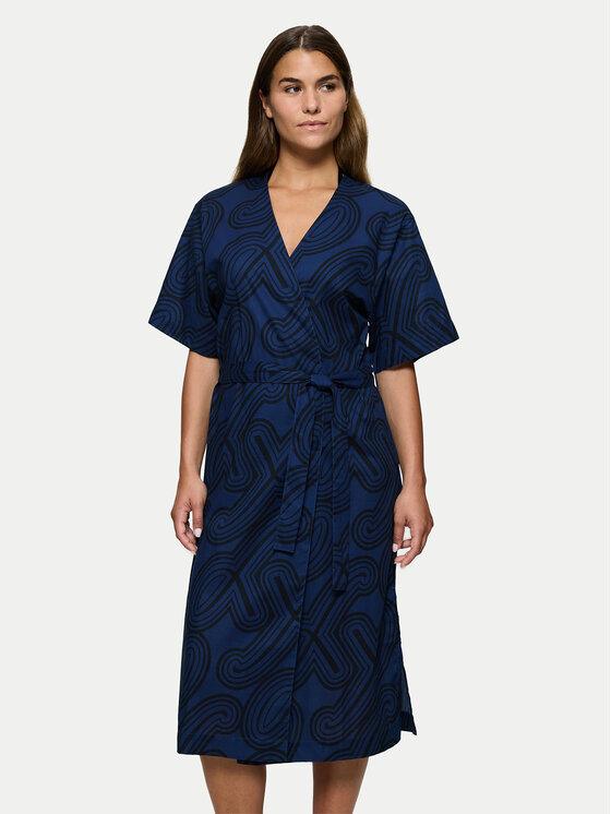 Triumph Кимоно Beach MyWear 10222618 Тъмносин Relaxed Fit за Жени цена