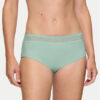 Triumph Класически дамски бикини Feel Of Modal 10214399 Зелен за Жени цена