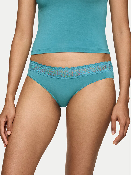 Triumph Класически дамски бикини Feel Of Modal 10214403 Електриков за Жени цена