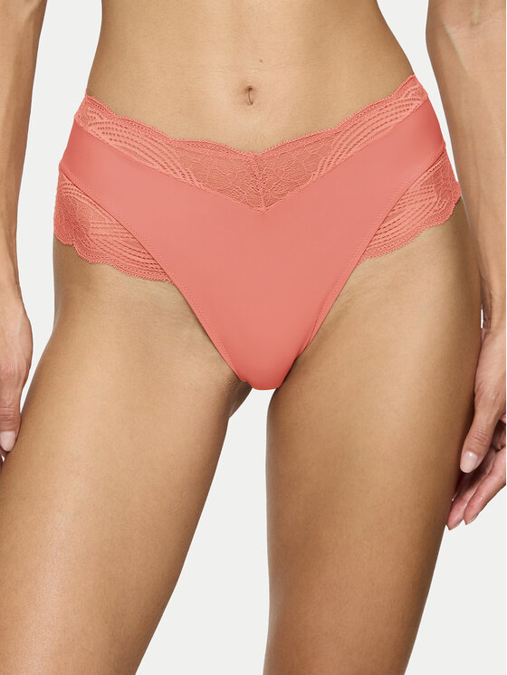 Triumph Класически дамски бикини Lift Smart Bandeau Maxi EX 10215945 Коралов за Жени цена