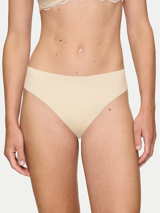 Triumph Класически дамски бикини Pretty 10222241 Бежов за Жени цена