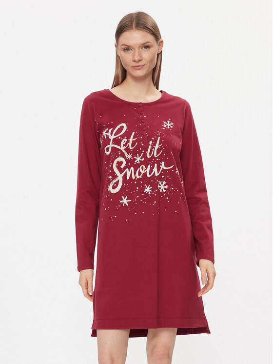 Triumph Нощница Winter Moments NDK Buttons X 10216529 Червен за Жени цена