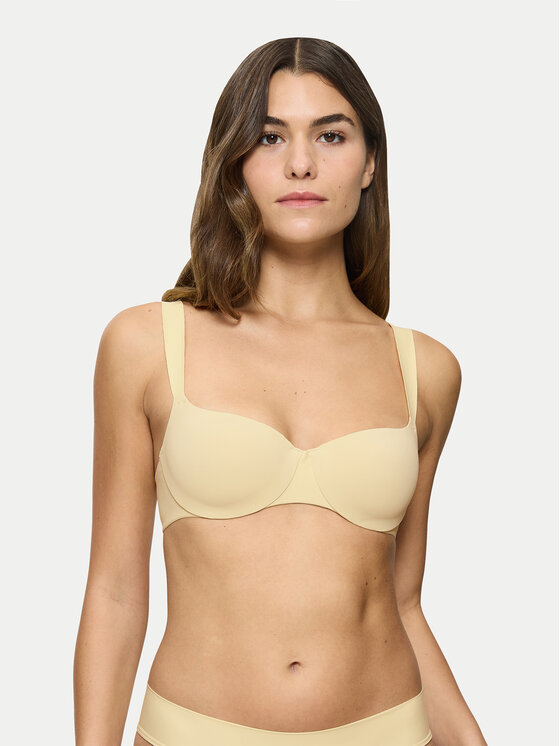 Triumph Сутиен балконет Make-Up Illusion 10217849 Жълт за Жени цена