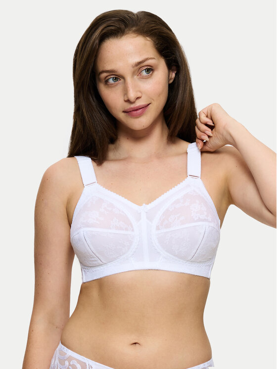 Triumph Сутиен без банели Doreen 10166213 Бял за Жени цена