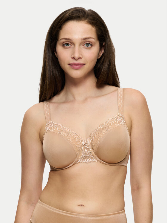 Triumph Сутиен с банели Ladyform Soft 10166306 Бежов за Жени цена