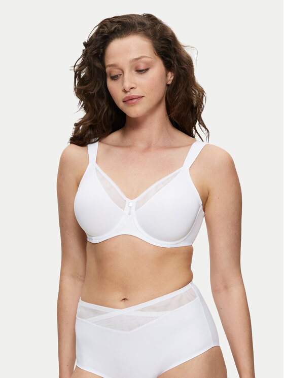Triumph Сутиен с банели True Shape Sensation 10186010 Бял за Жени цена