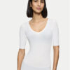 Triumph Тениска на пижама Beauty Layers 10222610 Екрю Slim Fit за Жени цена