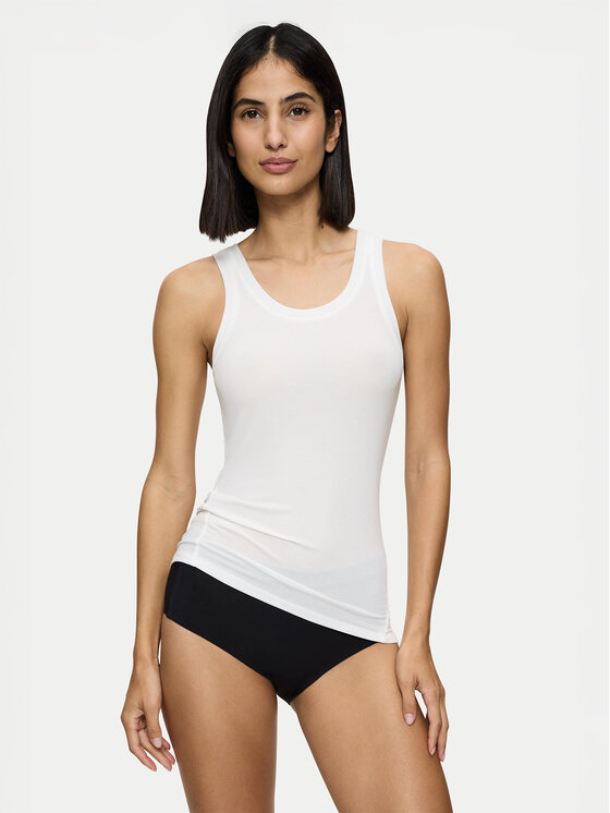 Triumph топ Beauty Layers 10221176 Екрю Slim Fit за Жени цена