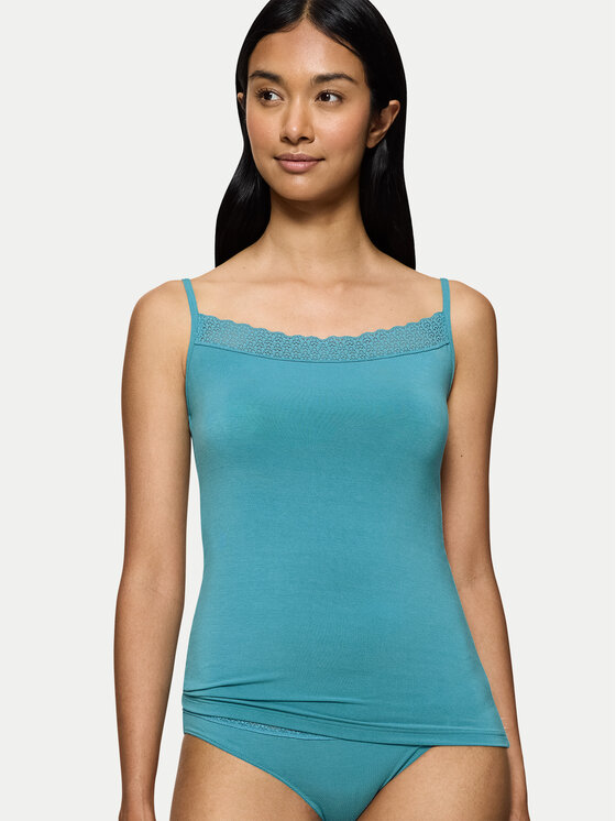 Triumph топ Feel Of Modal 10221654 Електриков Slim Fit за Жени цена