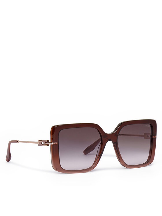 Trussardi Слънчеви очила TSW9057 Кафяв за Жени цена