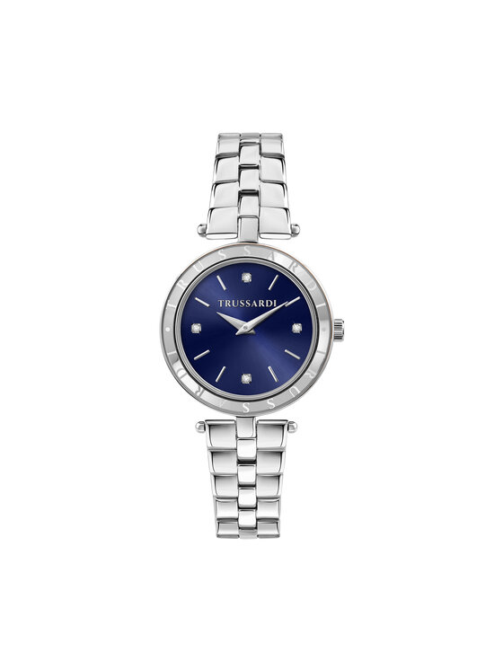 Trussardi Часовник R2453145514 Тъмносин за Жени цена