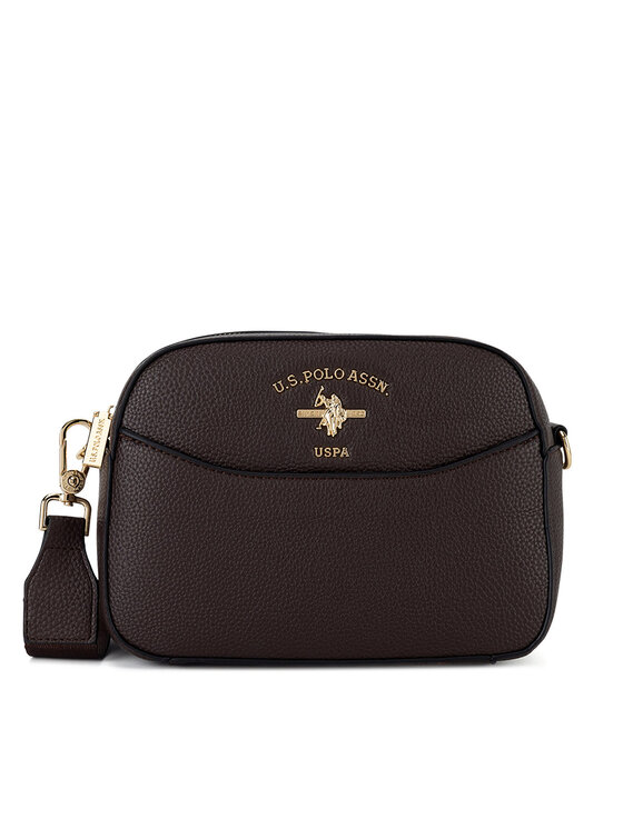 U.S. Polo Assn. Дамска чанта BIUXT6206WVP Кафяв за Жени цена