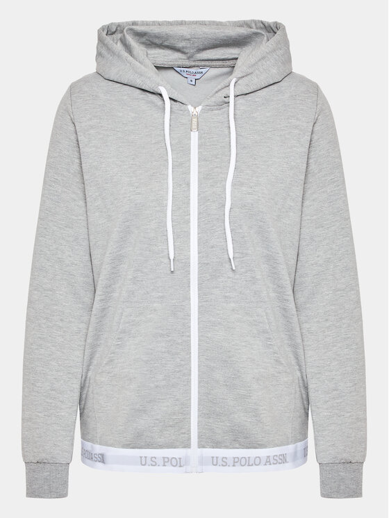 U.S. Polo Assn. Суитшърт Lounge 16599 Сив Regular Fit за Жени цена