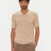 U.S. Polo Assn. Тениска с яка и копчета MUP3369 Бежов Slim Fit за Мъже цена