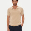 U.S. Polo Assn. Тениска с яка и копчета MUP3554 Бежов Slim Fit за Мъже цена