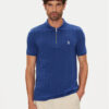 U.S. Polo Assn. Тениска с яка и копчета MUP3992 Син Regular Fit за Мъже цена