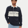 U.S. Polo Assn. Тениска с яка и копчета MUP4075 Тъмносин Regular Fit цвят на ниска цена