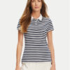 U.S. Polo Assn. Тениска с яка и копчета WUP1310 Тъмносин Regular Fit за Жени цена