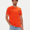 U.S. Polo Assn. Тишърт MUP3311 Оранжев Slim Fit за Мъже цена